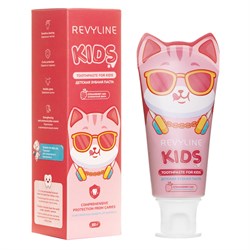 Зубная паста Revyline Kids Клубника, 60 г 8443