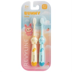Набор зубных щеток Revyline Bunny Duo, от 3 лет Bunny Duo