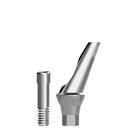 Угловой титановый абатмент 25° узкая платформа ⌀4.0mm ACAM 402