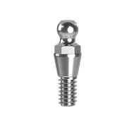 Шаровидный абатмент, узкая платформа ⌀2.8 mm AOAM28