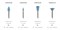 9121M.RA Силиконовые полиры для композитных материалов 9121M.RA